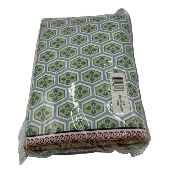 Barefoot Bungalow Thalia Multicolor Geometric Window Curtain Panel Tieback Set - Picture 7 of 7